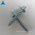 Double Thread Screw Cold Forged Double Ended Machine Trapezoid Head Bolts Supplier